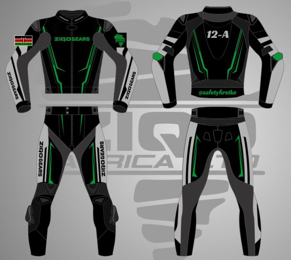 🧥 Ziqo Gear Full Leather Riding Suit - Default - Image 4