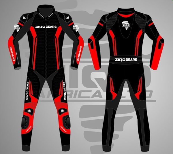 🧥 Ziqo Gear Full Leather Riding Suit - Default